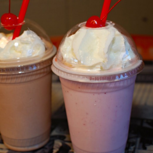 Ice Cream Shakes Billy's Gourmet Hot Dogs