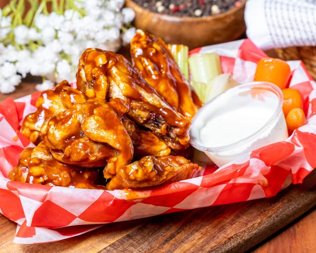 Classic BBQ Wings.