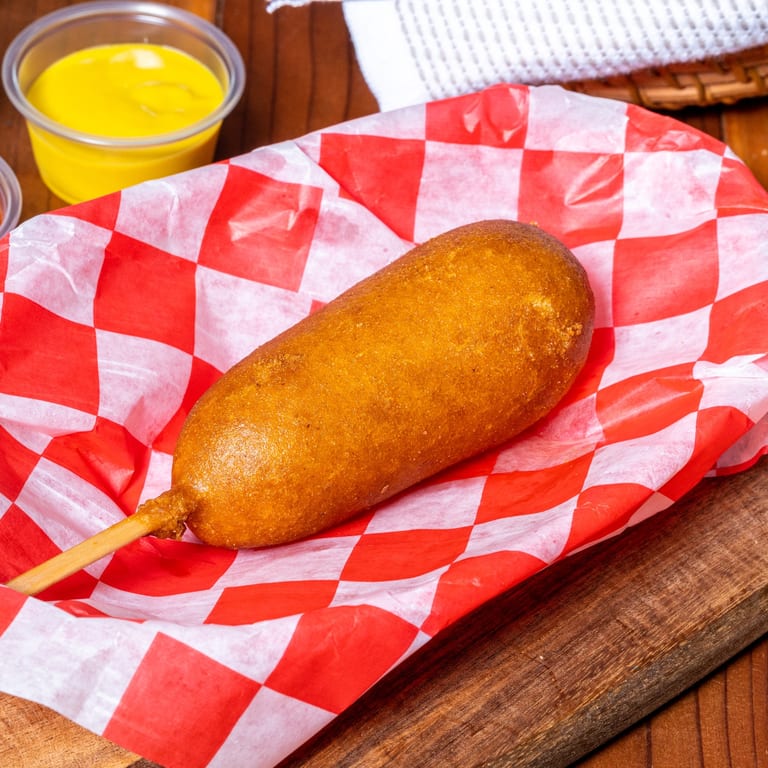 Delicious Corn Dog Experience
