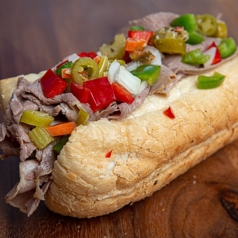 Delicious Italian Beef Sandwiches