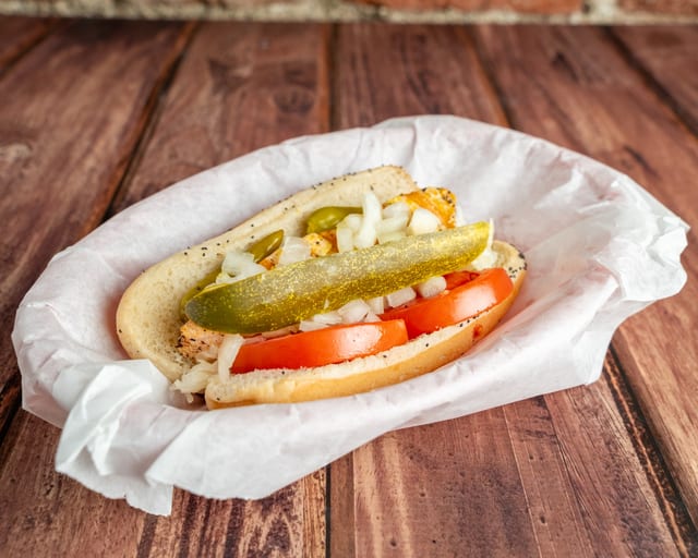 Grilled Salmon.