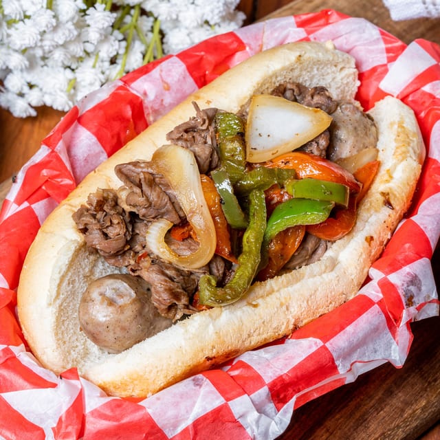 Chicago Italian Beef Combo.