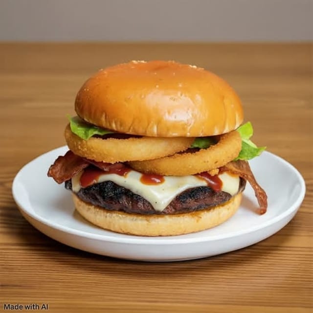 Butch's Wild BBQ Burger.