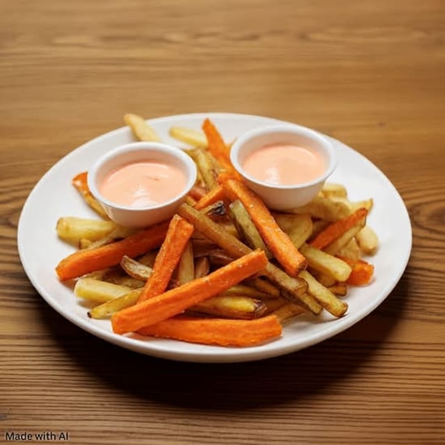 Half & Half Fries (Sweet & Billy).